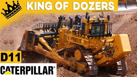 Largest Extreme Bulldozers Caterpillar Cat D11 Dozer In Action Youtube
