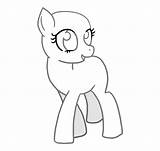 Mlp Pony Unicorn Fim sketch template