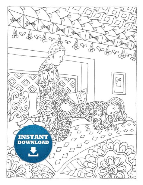 Sex Positions Coloring Book 20 Pages Instant Download
