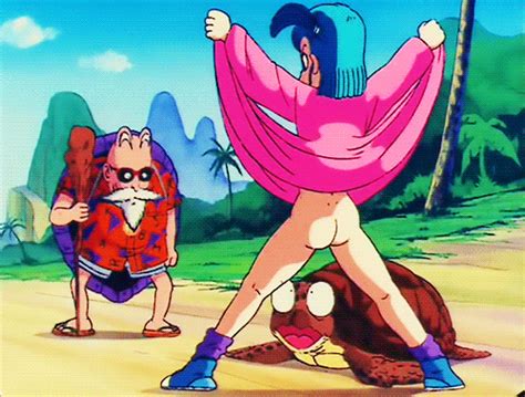 bulma flashes roshi