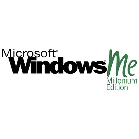 microsoft windows millenium edition logo png transparent svg vector