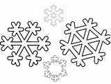 Snowflake Frozen Pages Coloring Template Kids Choose Board sketch template