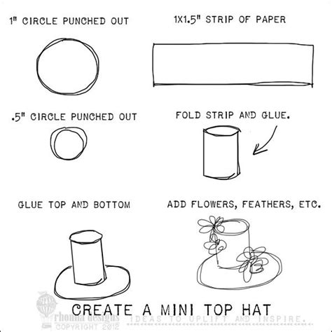 outline mad hatter hat template printable stonemasonstrainingpartnership