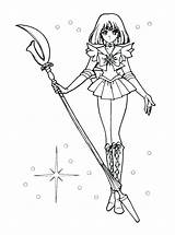 Coloring Pages Sailor Saturn Moon Mars Marshawn Lynch Getdrawings Library Clipart Getcolorings Popular Sailormoon Color sketch template