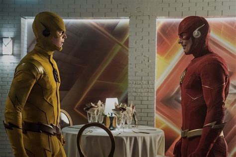 flash season 8 photos reveal barry allen in new reverse flash costume
