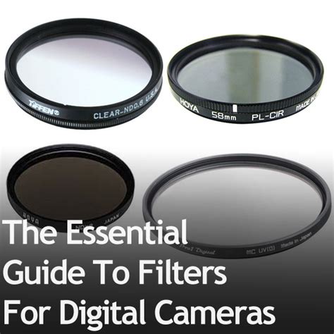 essential guide  filters  digital cameras expert photography