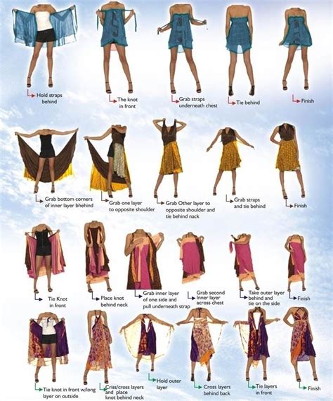 wear  sari silk wrap skirt darn good yarn sari skirt magic