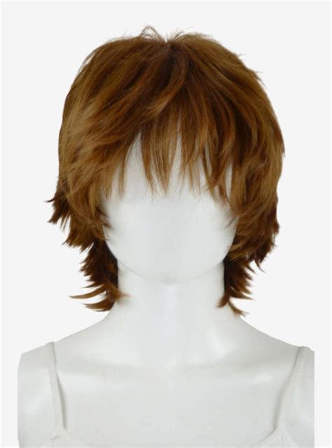 epic cosplay apollo light brown shaggy wig for spiking shaggy short