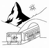 Matterhorn Coloring Zermatt Designlooter Die Und Brücken Spielen Uns Ich Lass Zwischen Tunnels Moritz Fährt Komm Du St 397px 15kb sketch template