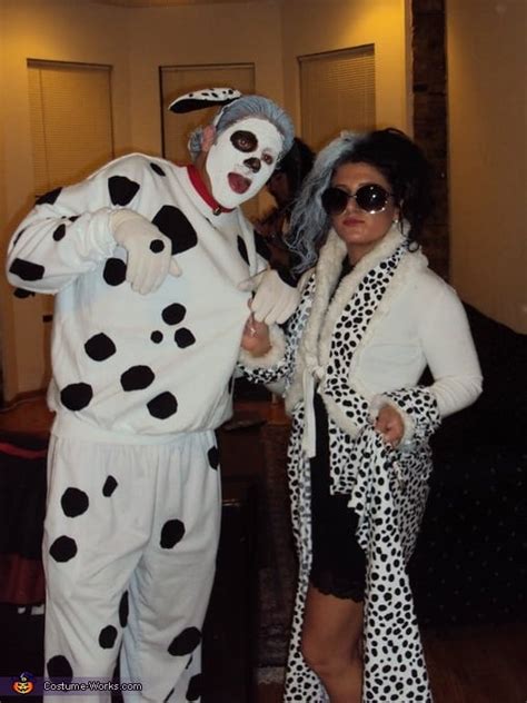 Cruella De Vil And Spot From 101 Dalmatians Halloween