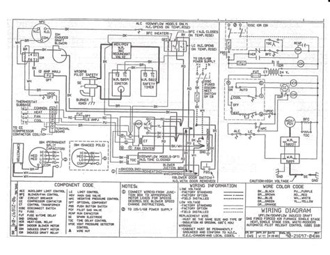 york hvac wiring diagram  rooftop unit beautiful diagrams    package ac
