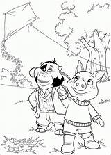 Coloring Pages Jakers Winks Piggley Coloringpages1001 sketch template