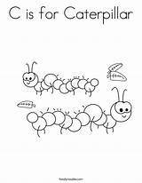 Caterpillar Coloring Worksheet Critters Preschool Activities Print Worksheets Kindergarten Twistynoodle Tracing Kids Noodle Trace Lesson Built California Usa Outline Twisty sketch template