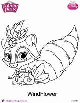 Princess Disney Pets Coloring Pages Getcolorings sketch template