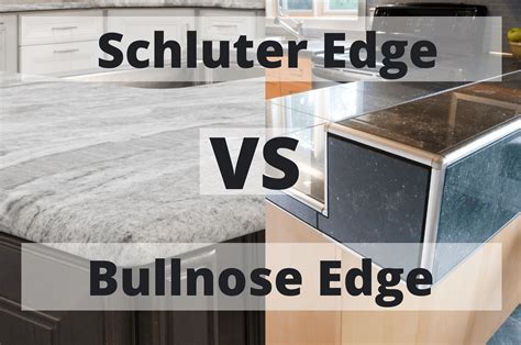 schluter  bullnose  differences