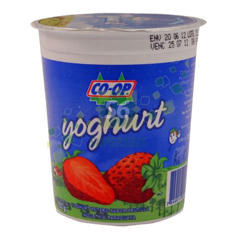 yoghurt coop entero frutilla ml superseis