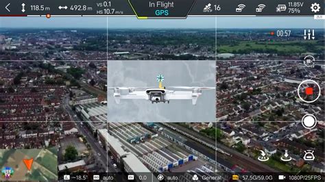 xiaomi fimi  se drone mobile app screen recording  smooth flight  high altitude