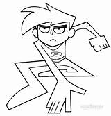 Danny Phantom Coloring Pages Sheets Cartoon Cool2bkids Printable Nick Jr Kids Print Books Characters Choose Board sketch template