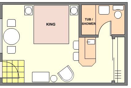 hotel suites layouts