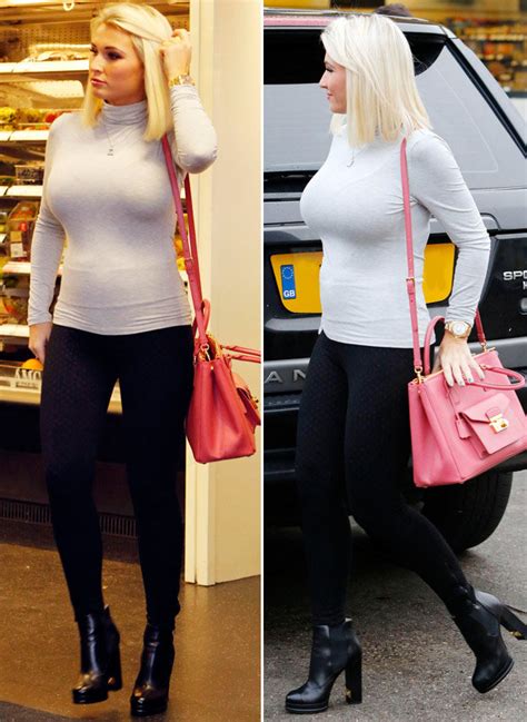 billie faiers debuts pregnancy bump in clingy top on day