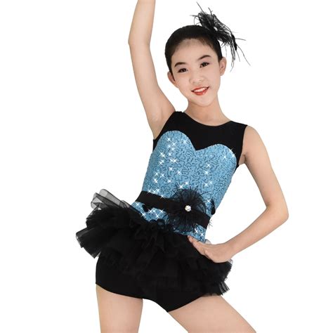 leotard sequins jazz dance costumes hip hop dance costumes girls ballet