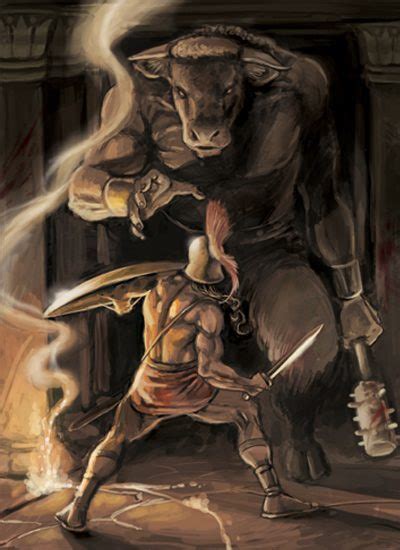 theseus and the minotaur the monster in the labyrinth of crete stmu history media