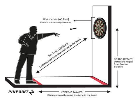 dartboards guide distances heights sizes net world sports