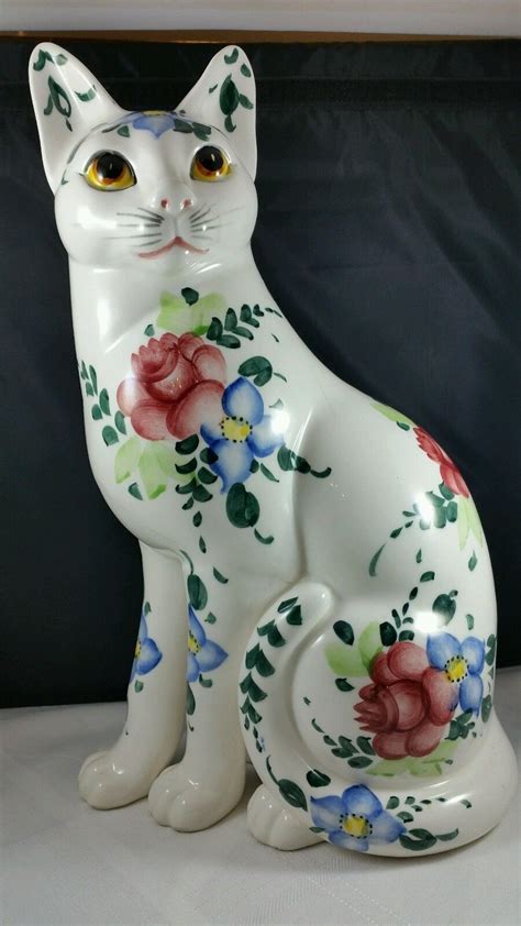 painted ceramic cats google search hand painted ceramics ceramic painting porcelain animal