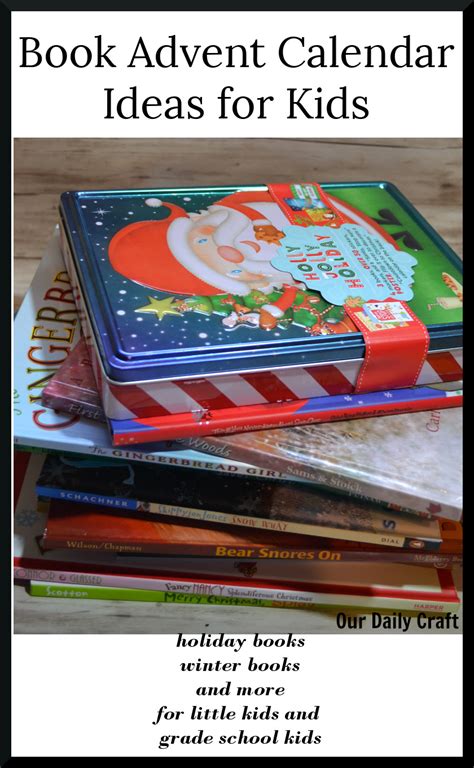 great books  add   book advent calendar  daily craft