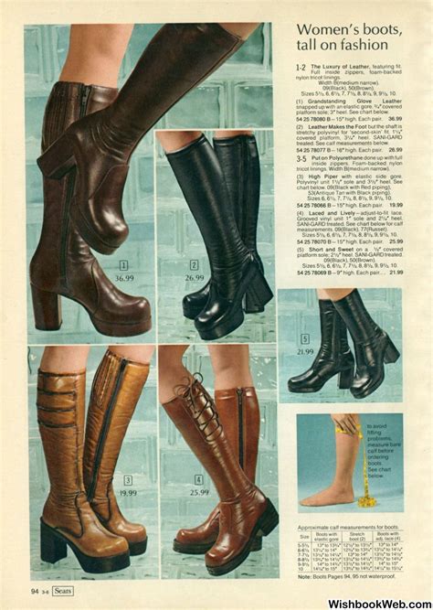 canadian simpson shears 1973 seventies fashion vintage boots