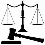 Justice Scale Tattoo Cliparts Scales Gavel Vector sketch template