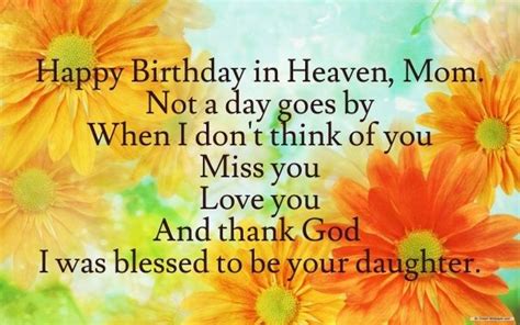 happy birthday mom inheaven birthday in heaven quotes happy birthday