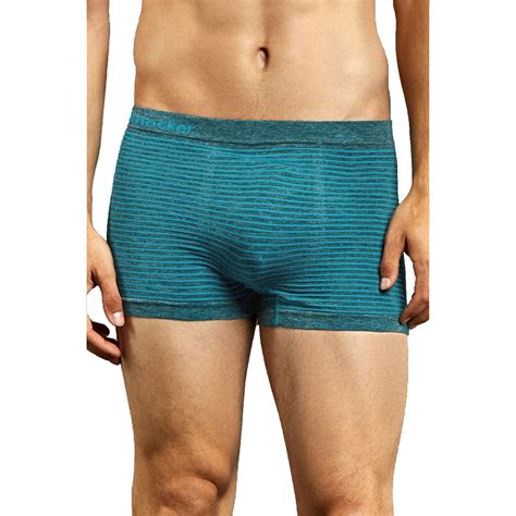 Mens 6 Pack Seamless Boxer Briefs Underwear Athletic Compression Shorts