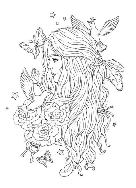 beautiful coloring pages realistic