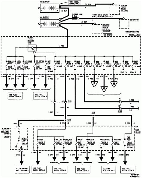 chevy radio wiring diagram