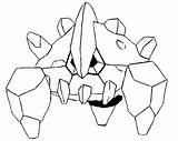 Pokemon Boldore Roggenrola Malvorlagen Coloriages Pokémon Template Morningkids sketch template
