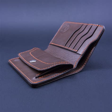 dark brown wallet tomasz mianowski