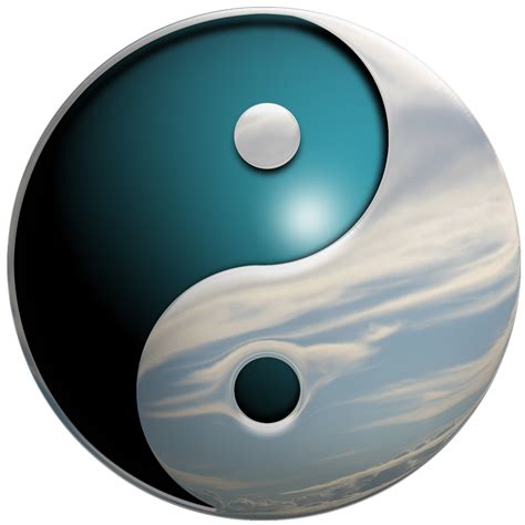 Yin Yang Sky Illustration Yin Yang Is A Chinese Symbol