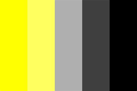 Yellows And Greys Color Palette