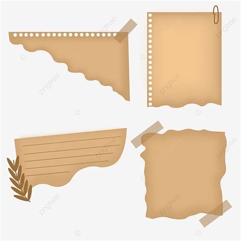 torn paper aesthetic hd transparent vintage aesthetic torn paper
