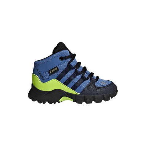 adidas terrex mid gtx  outdoorschuhe kinder blau groesse