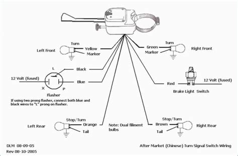 signal stat  turn switch wiring diagram wiring diagram