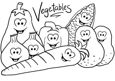 vegetables  faces drawn     words vegetable written