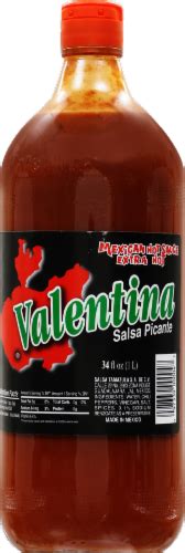 valentina extra hot mexican hot sauce 34 fl oz food 4 less