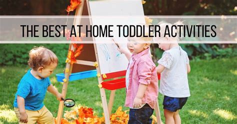 home toddler activities mommy explained