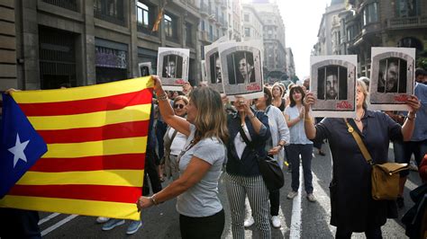 spain sentences catalonia independence leaders   years imprisonment  sedition protests