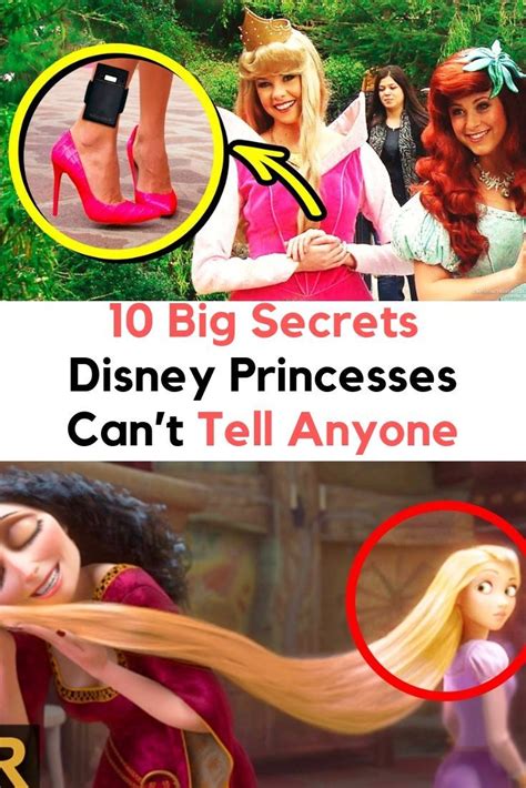 10 Big Secrets Disney Princesses Can’t Tell Anyone