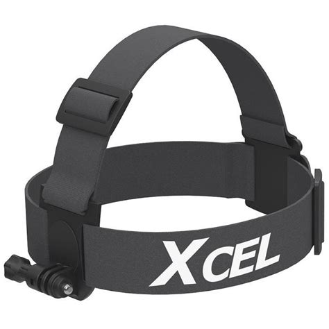 xcel head strap mount black