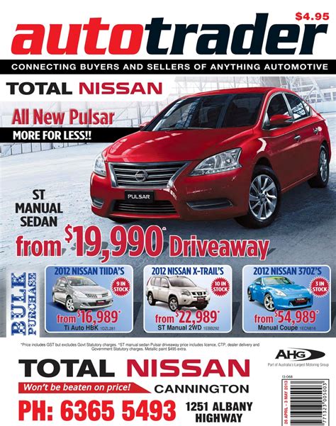 autotrader magazine auto trader issue  edizione posteriore
