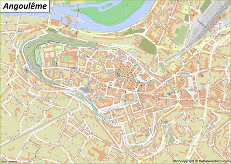 AngoulÃªme Maps | France | Maps of AngoulÃªme